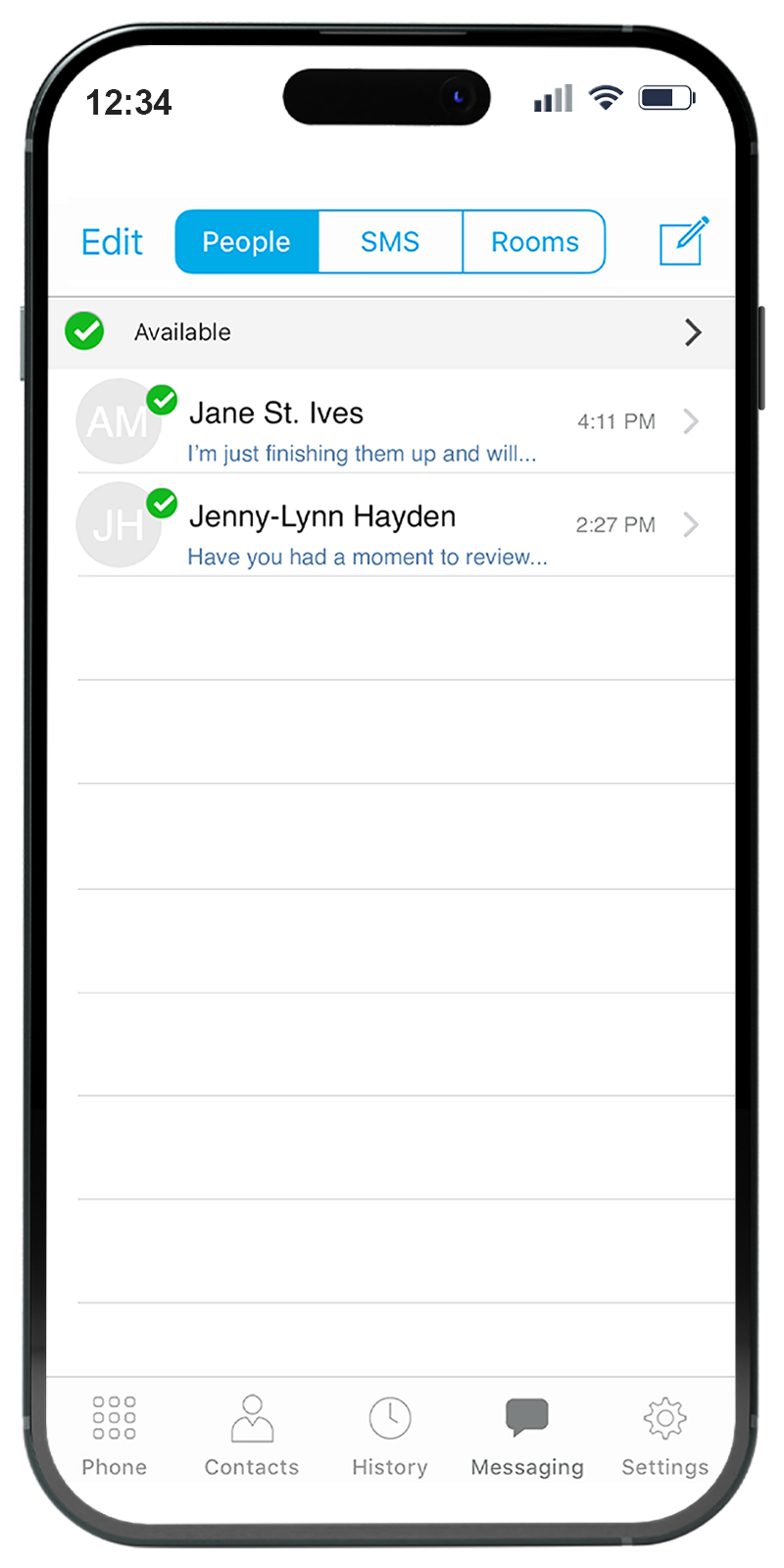 SolSwitch Connect Screenshot - Instant Messaging and Group Chats